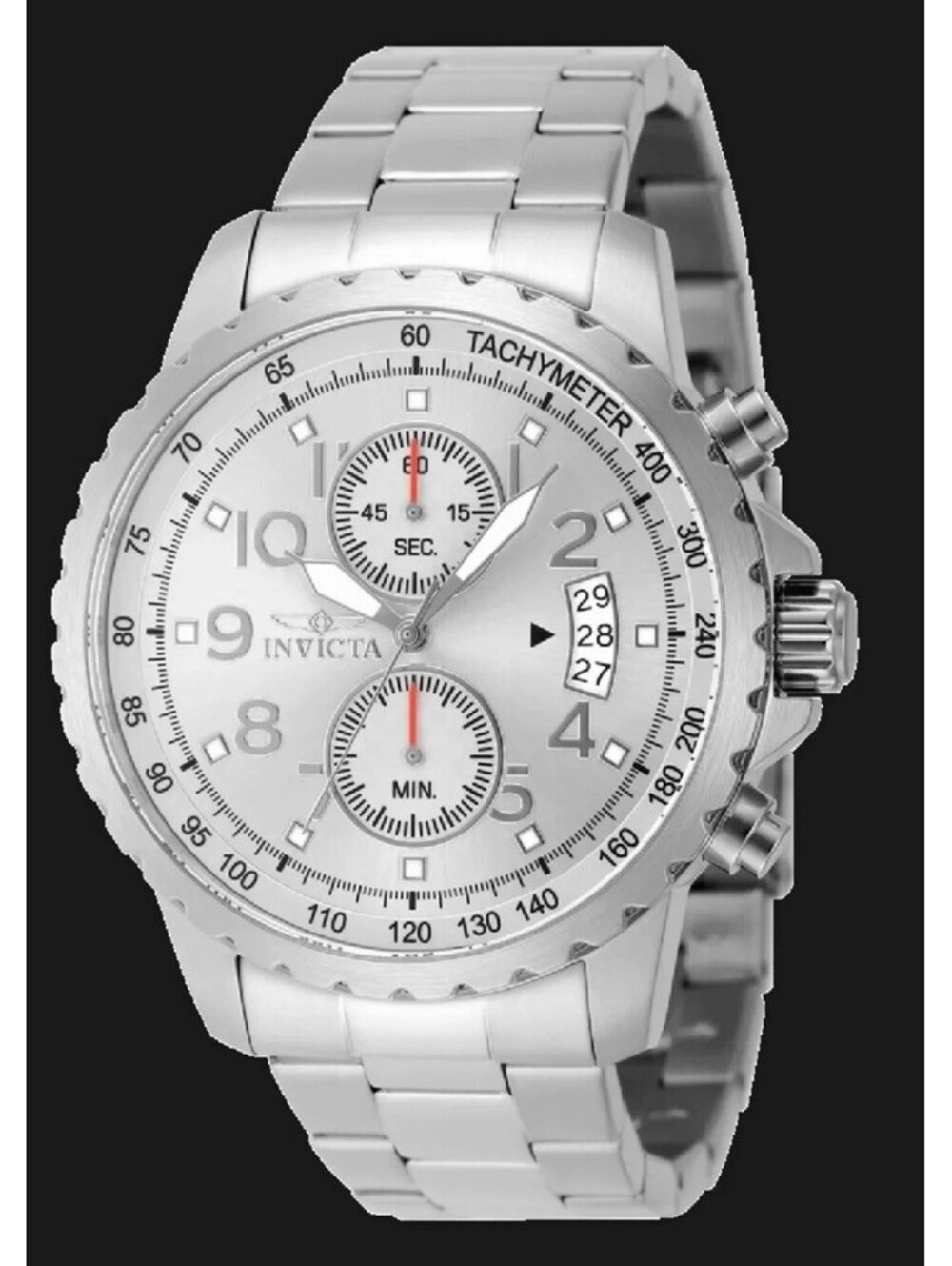 Invicta Speciality Veloquence 47mm Chronograph 69791 Silver $129.99 online NEW
